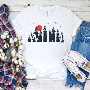 Wild Nature Outdoors Hiking Luxury Tee Shirt